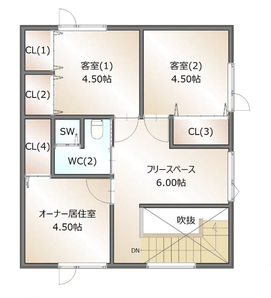 2F 平面图